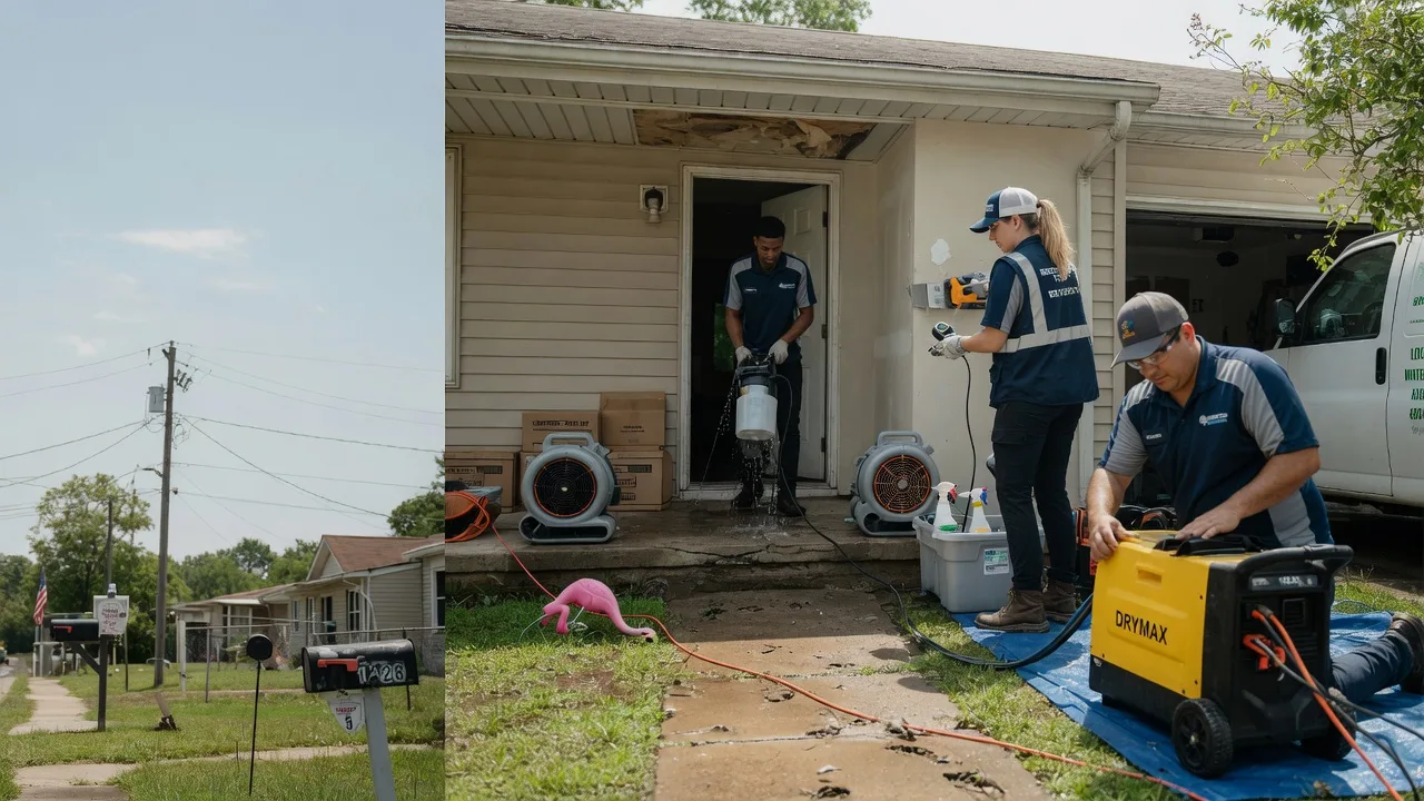 Storm Damage Water Removal in Morristown, MN near me